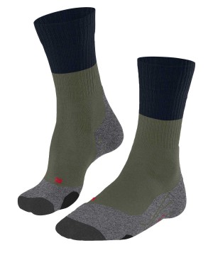Ponozky Falke TK2 Explore Trekking Socks Panske Zelene | VLKR-84213