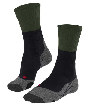 Ponozky Falke TK2 Explore Trekking Socks Panske Zelene | ETBM-58692