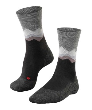 Ponozky Falke TK2 Explore Trekking Socks Panske Čierne | CSUN-81954