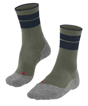 Ponozky Falke TK Stabilizing Trekking Socks Panske Zelene | NGVP-81043