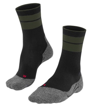 Ponozky Falke TK Stabilizing Trekking Socks Panske Čierne | FBGE-62079