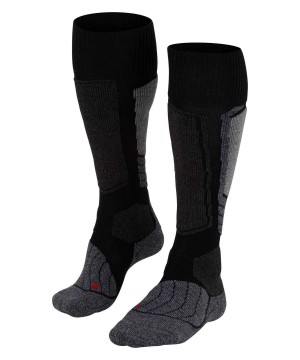 Sports Socks Falke SK1 Comfort Skiing Knee-high Socks Damske Čierne | KBJN-73205