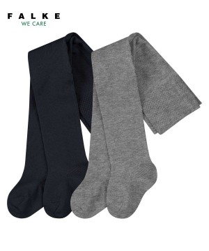 Tights Falke Baby Family 2-Pack Tights Pre Babatka Multicolored | TQND-45371