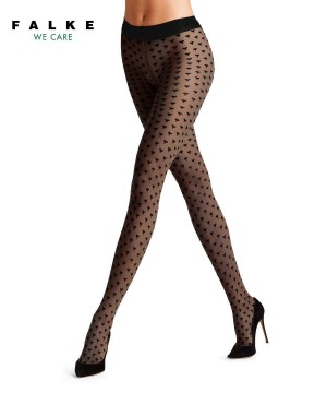 Tights Falke Darling 15 DEN Tights Damske Čierne | FLAM-16027