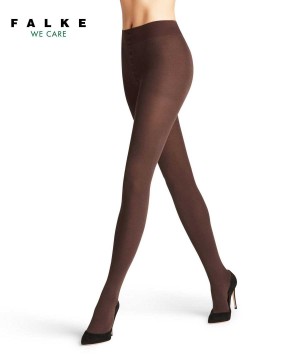 Tights Falke Family Tights Damske Hnede | GTHV-87096
